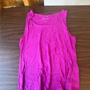 INC International Concepts Pink Tank Top with Scoop Neckline